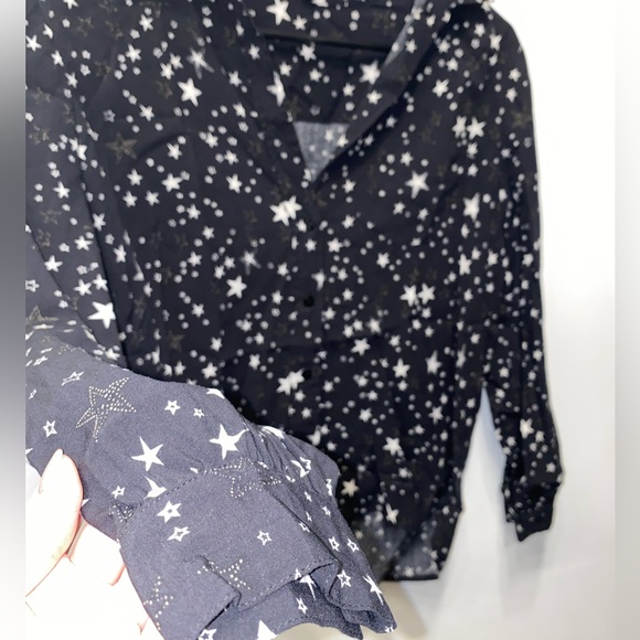 🟣 Rails Button Down - Star Pattern - Picture 7 of 10